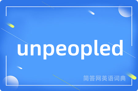 unpeopled