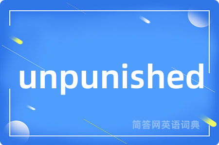 unpunished