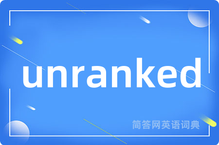 unranked