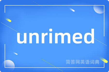 unrimed