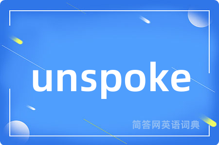 unspoke