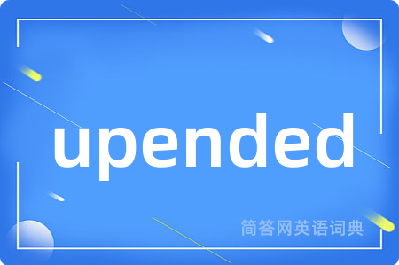 upended