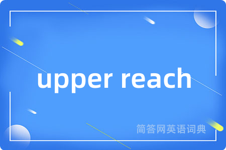 upper reach