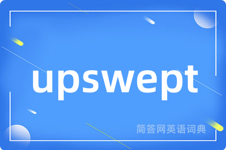 upswept