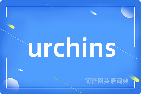 urchins是什么意思,urchins的中文翻译 urchins