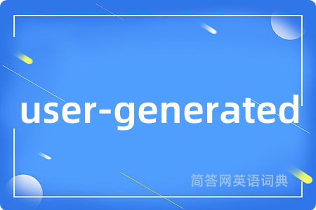user-generated
