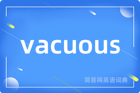 vacuous