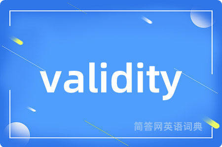 validity