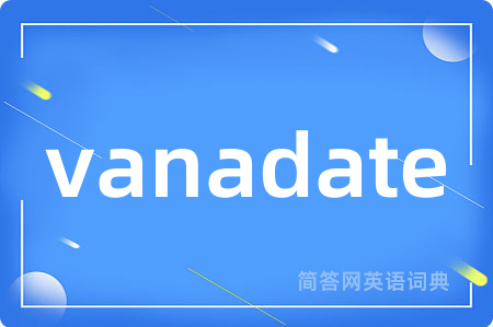 vanadate