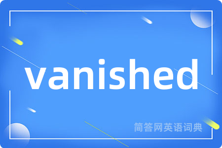vanished