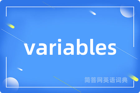 variables