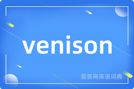 venison