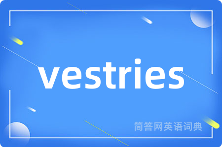 vestries