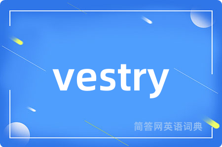 vestry