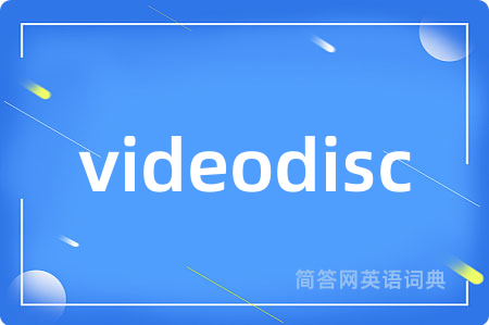 videodisc