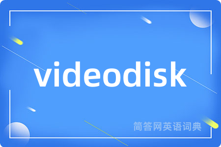 videodisk