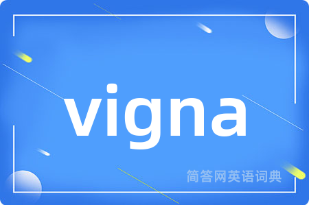 vigna是什么意思,vigna的中文翻译 vigna