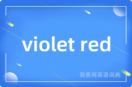 violet red