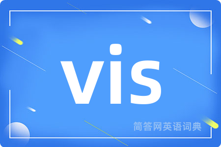 vis是什么意思,vis的中文翻译 vis