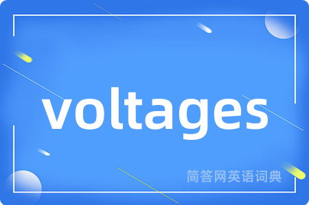 voltages