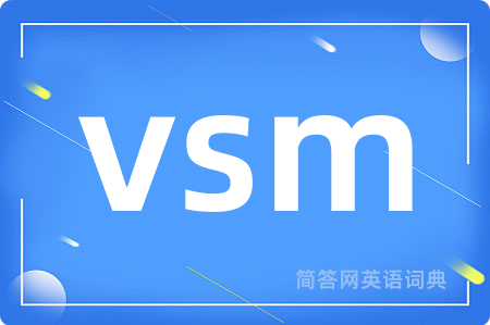 vsm是什么意思,vsm的中文翻译 vsm