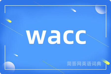 wacc