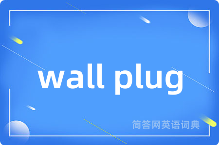 wall plug