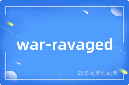 war-ravaged