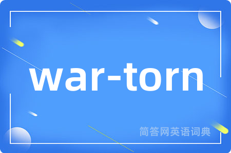 war-torn