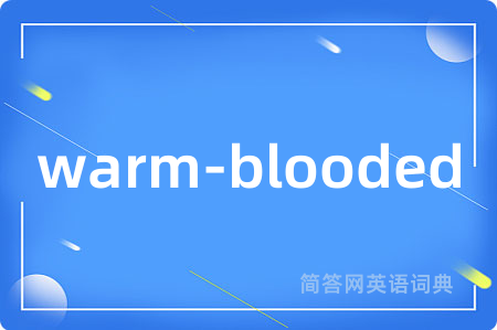 warm-blooded