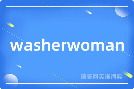 washerwoman