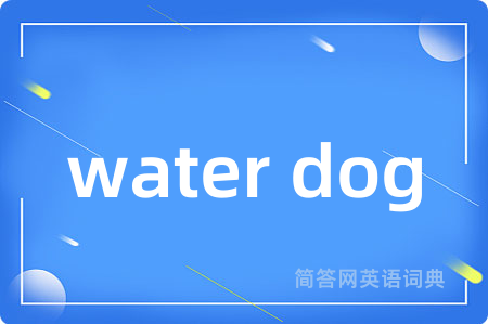 water dog