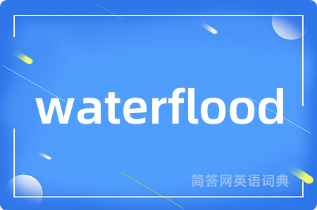 waterflood是什么意思,waterflood的中文翻译 waterflood