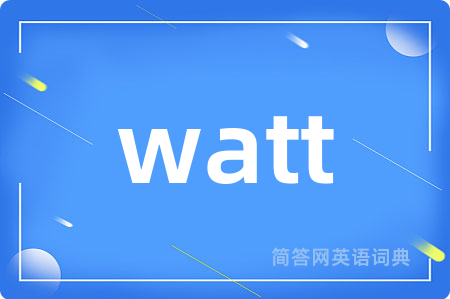 watt