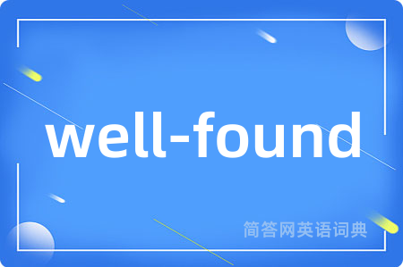 well-found