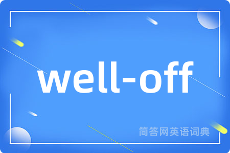 well-off