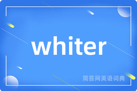 whiter