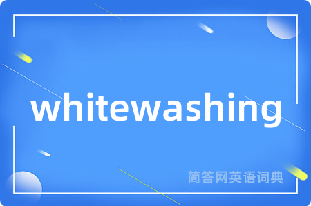 whitewashing