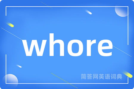 whore