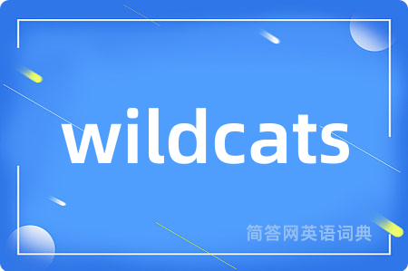 wildcats是什么意思,wildcats的中文翻译 wildcats