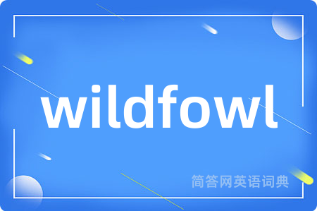wildfowl