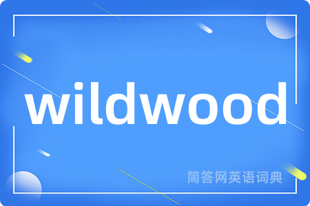 wildwood是什么意思,wildwood的中文翻译 wildwood
