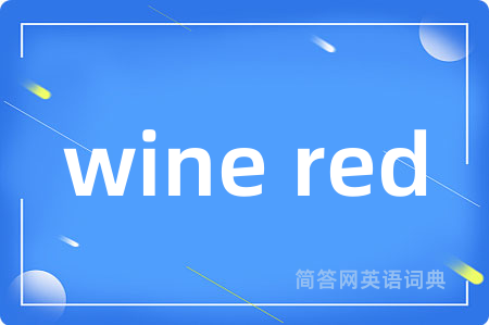 wine red