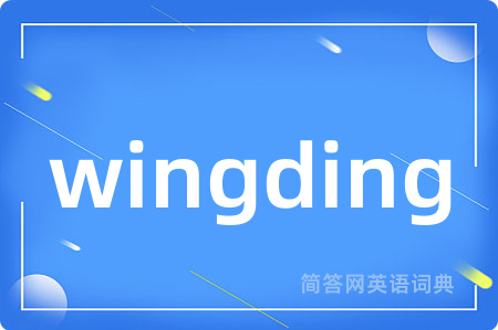 wingding