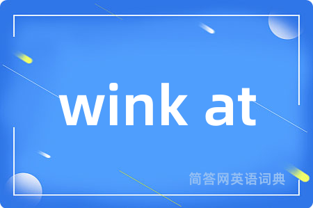 wink at