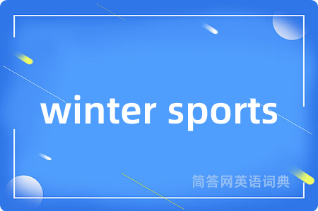 winter sports