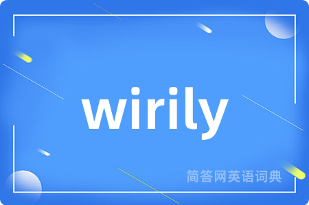 wirily
