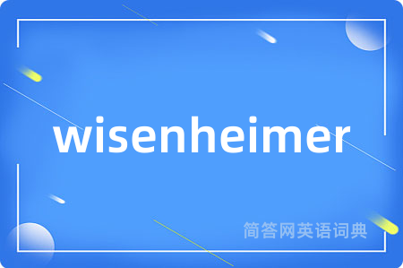 wisenheimer
