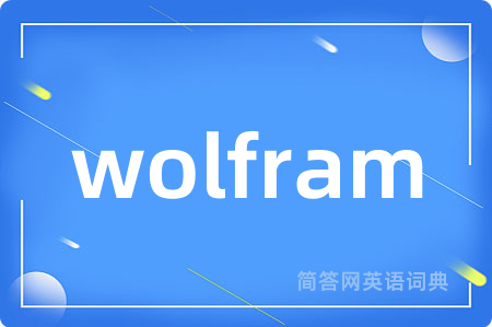 wolfram