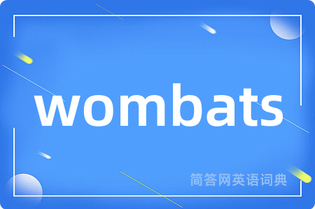 wombats